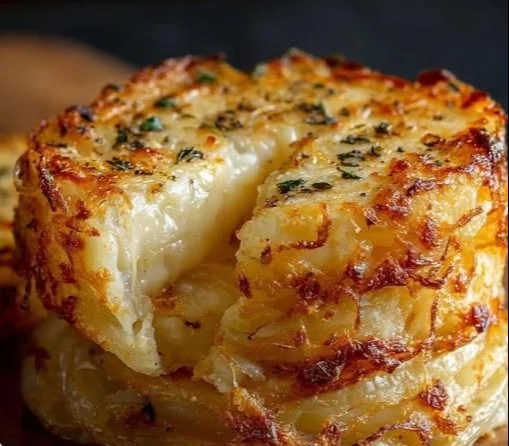 Cheesy Tennessee Onions baked until golden and bubbly, served hot as a side dish.