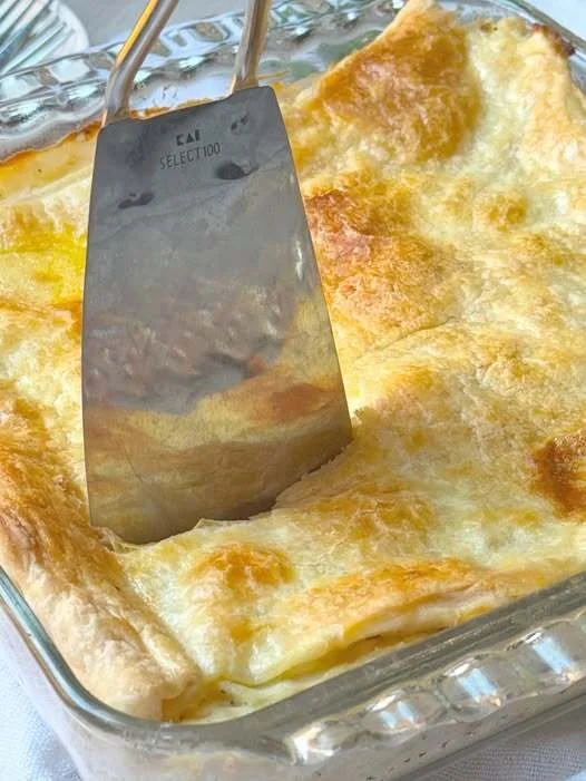 Delicious recipe for a crowd served at a family dinner